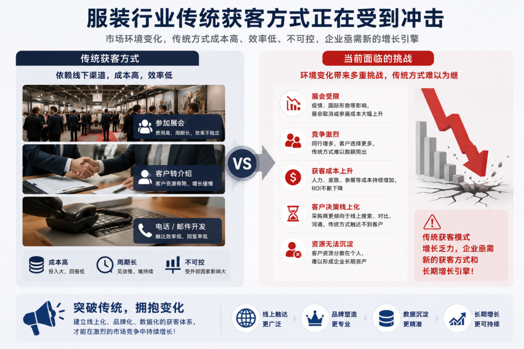 服装行业案列｜20多年外贸服装工厂，如何完成从传统获客到品牌营销的转型？