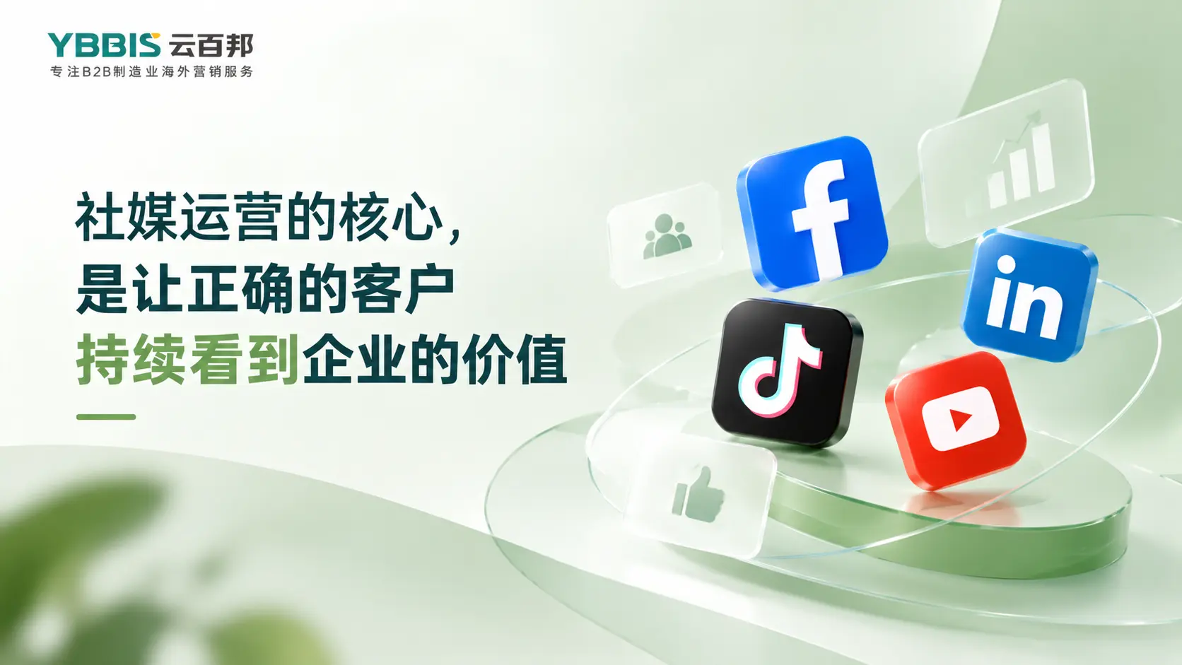 Facebook、LinkedIn、TikTok营销：制造企业的内容与广告运营体系